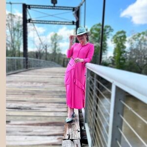 Zadie B’s Pink Waffle Dress